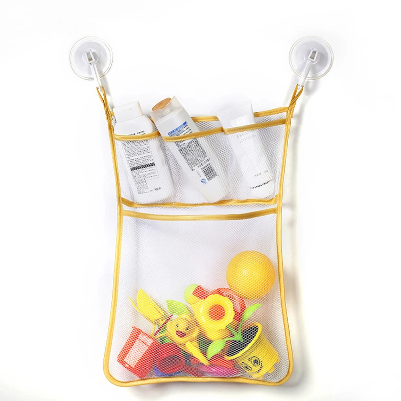 Kids Storage Toys - Dusch- und Badespielzeug-Aufbewahrungsnetz in Weiß und