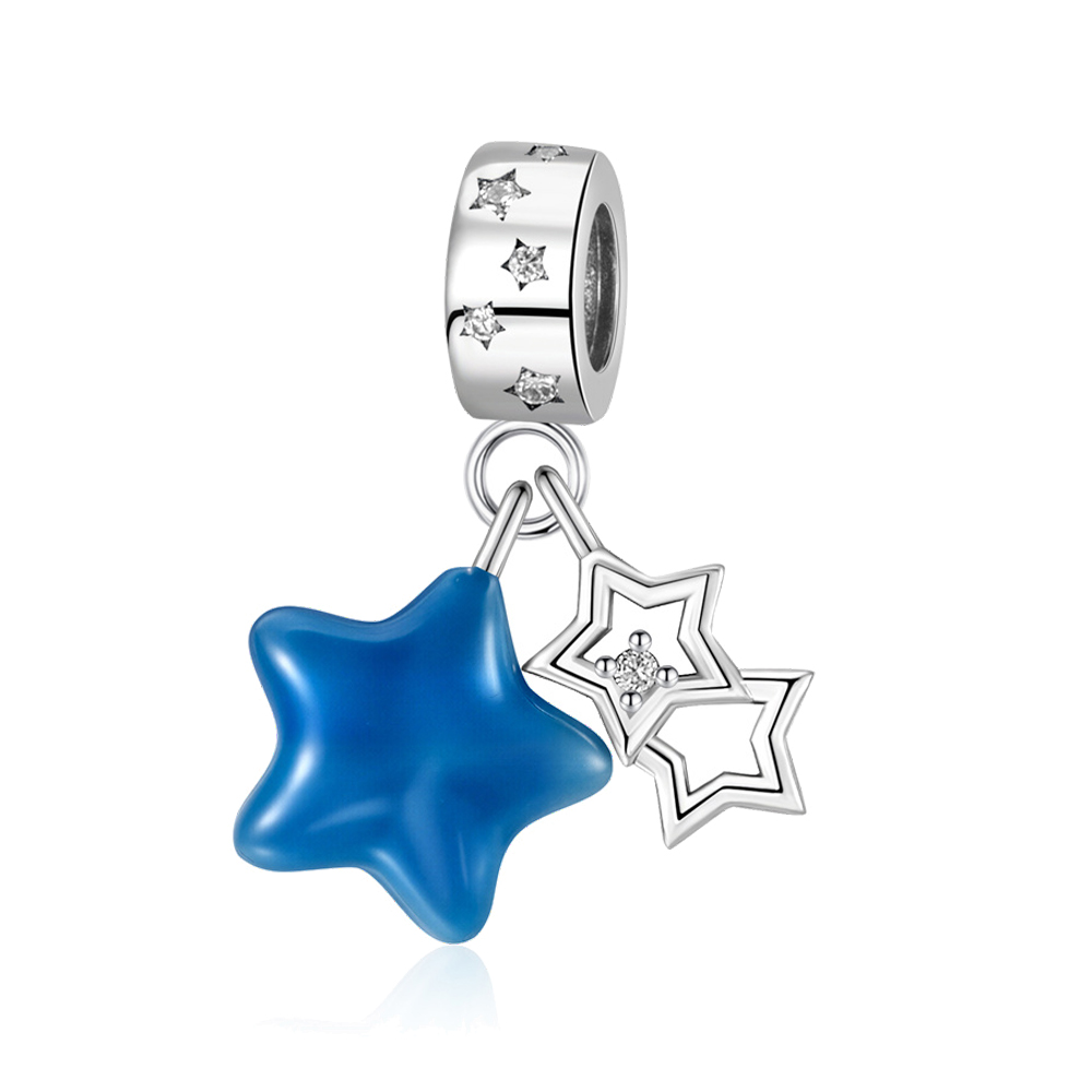 Glow In Dark Stars - Pan Charms Original im Dunkeln leuchtendes