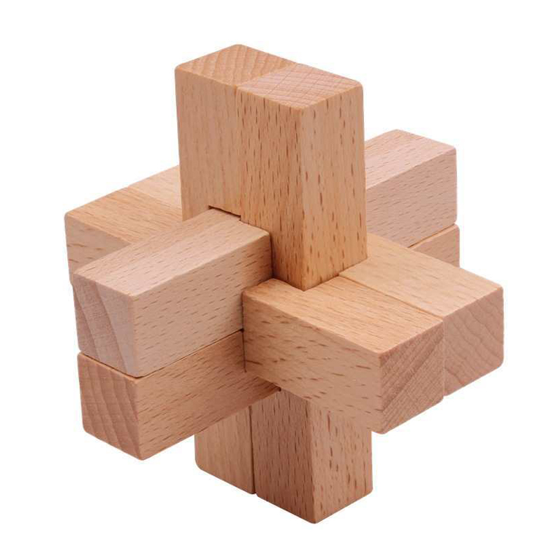 Wooden Puzzle Kids - Luban-Puzzle aus Holz für Erwachsene und