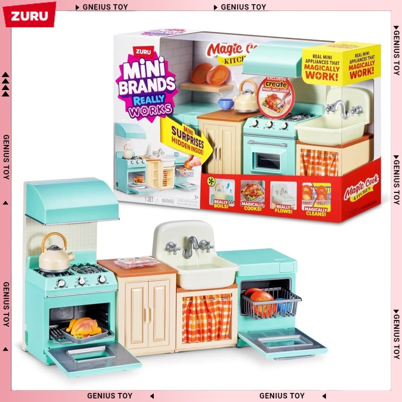 Play Kitchen Set - Zuru Mini Brands Magic Cook Küchenset