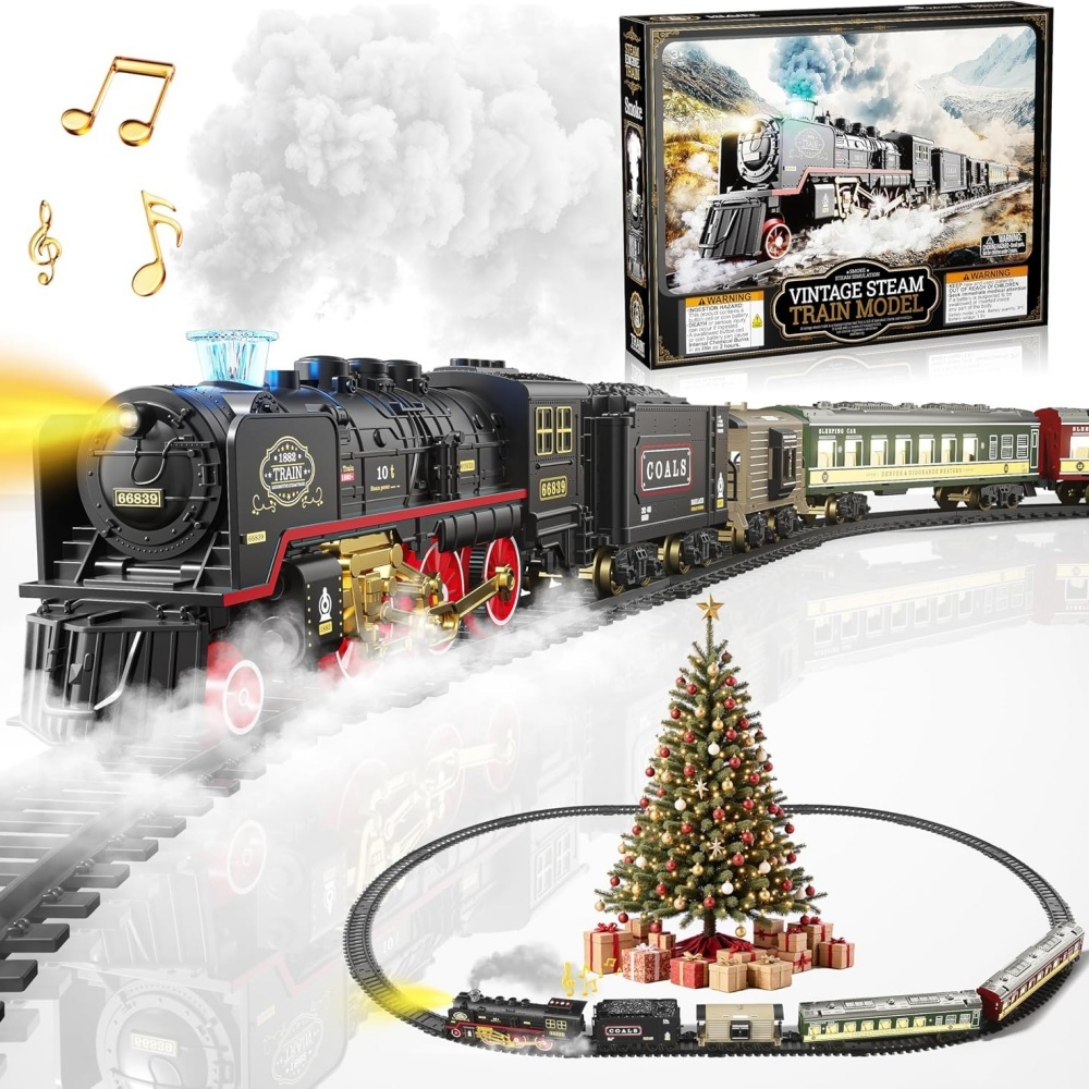 Elektrisches Zugspielzeug mit  – Toy Train Track Set Bewertung und Preis
