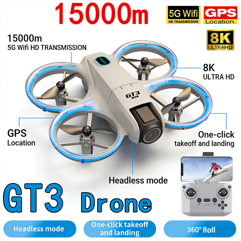 Neue GT3 MAX Drohne 8K HD Luft – Toys For Kids Video Bewertung und Preis