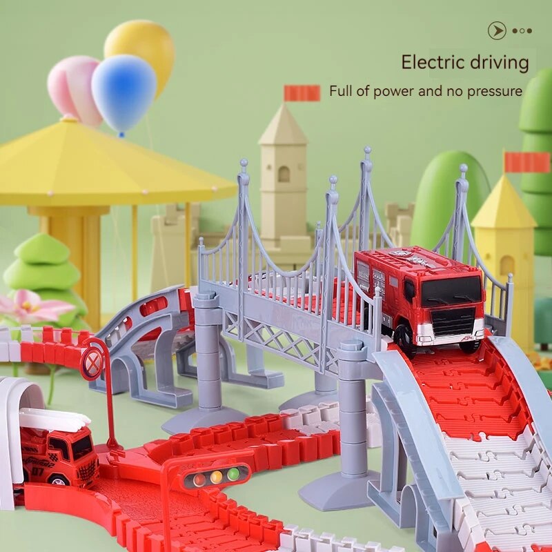 Feuerwehr auto Spur Montage Au – Toy Train Track Set Bewertung und Preis