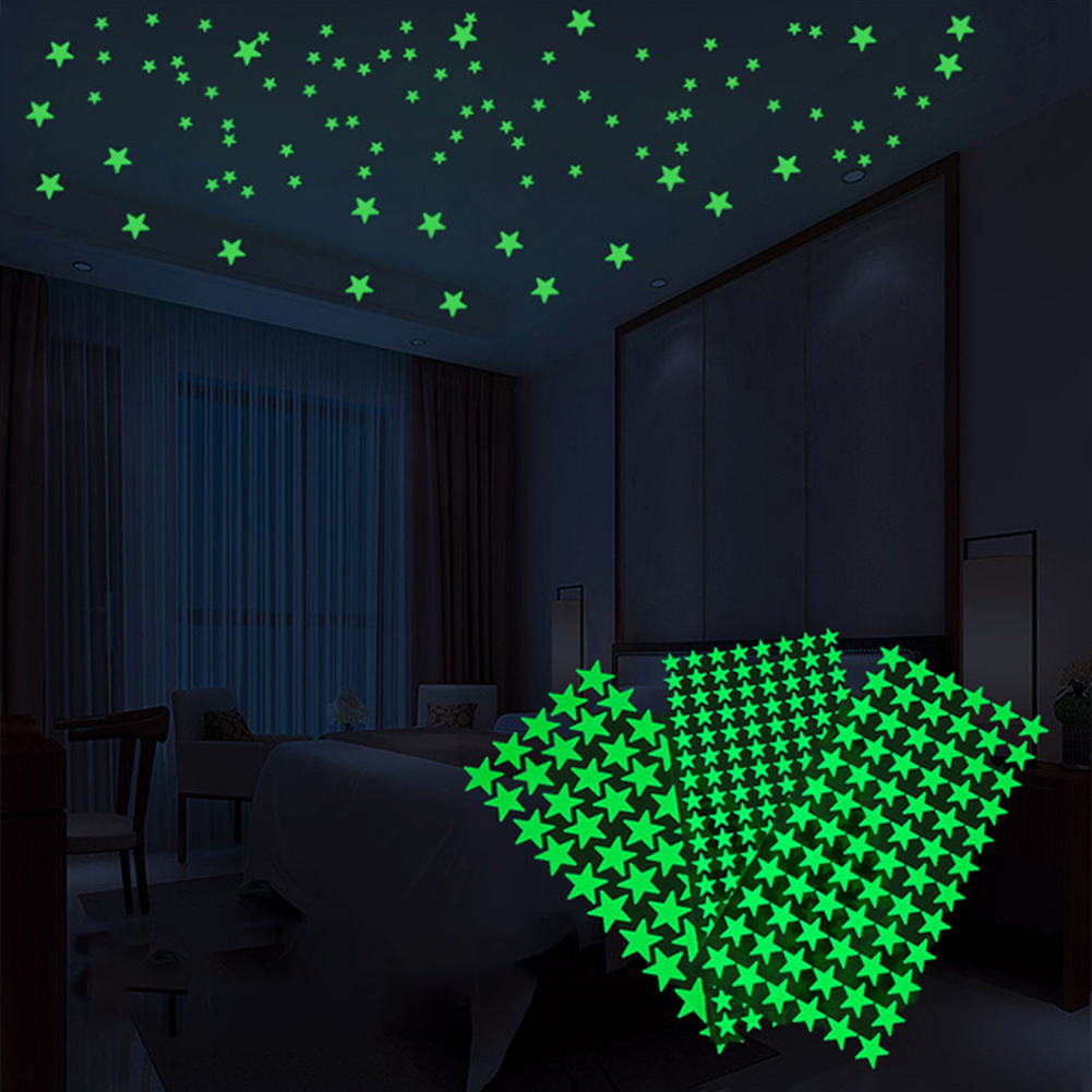Im Dunkeln leuchtende 3D-Stern – Glow In Dark Stars Bewertung und Preis