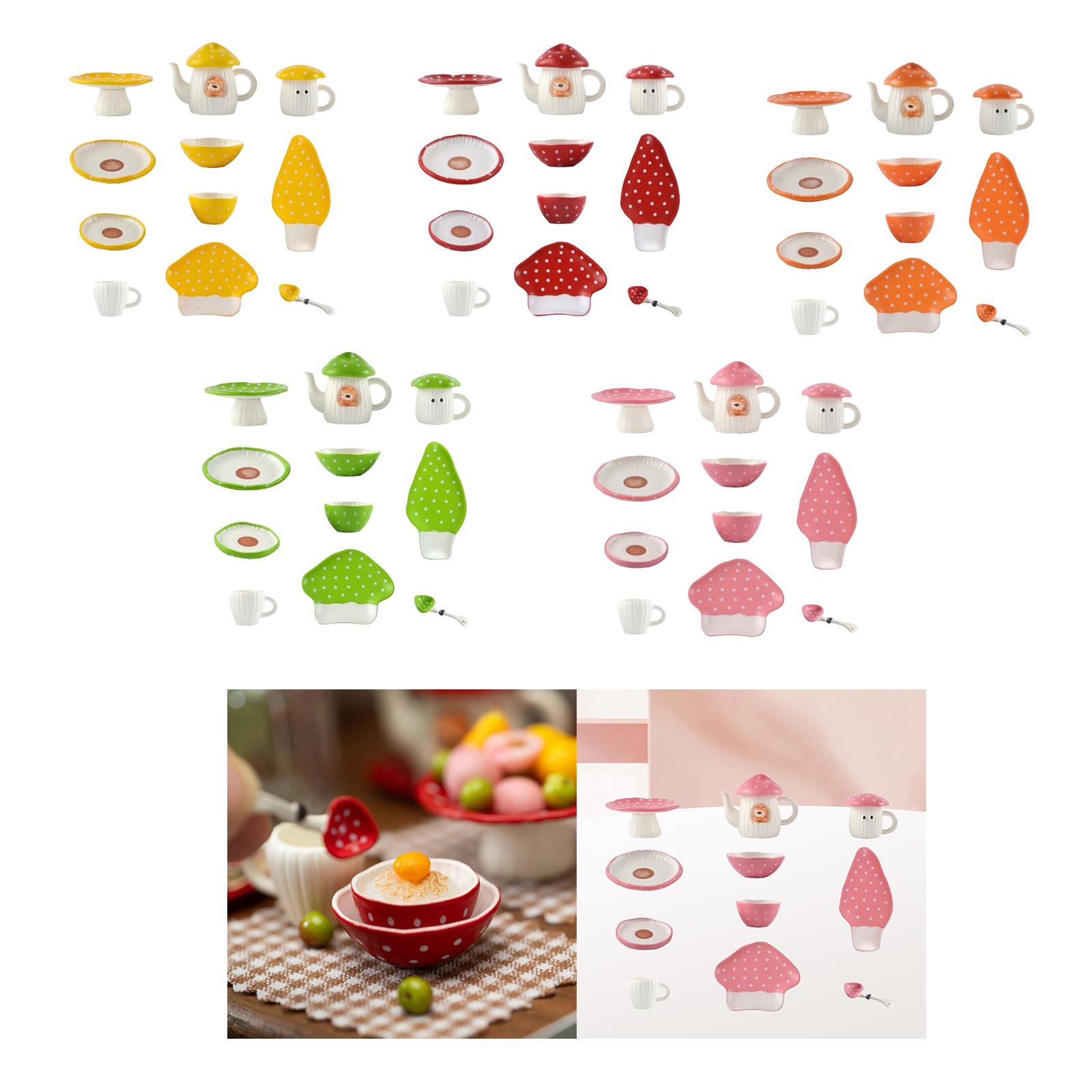 Puppenhaus-Geschirr 1/6 Rollen – Play Kitchen Set Bewertung und Preis
