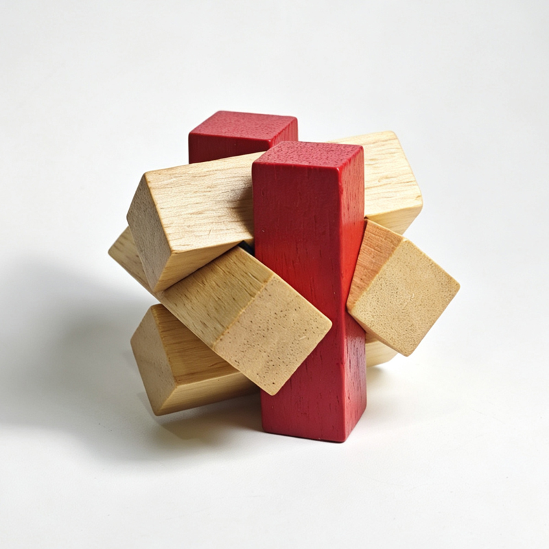 Knoten-Puzzles für Erwachsene  – Wooden Puzzle Kids Bewertung und Preis