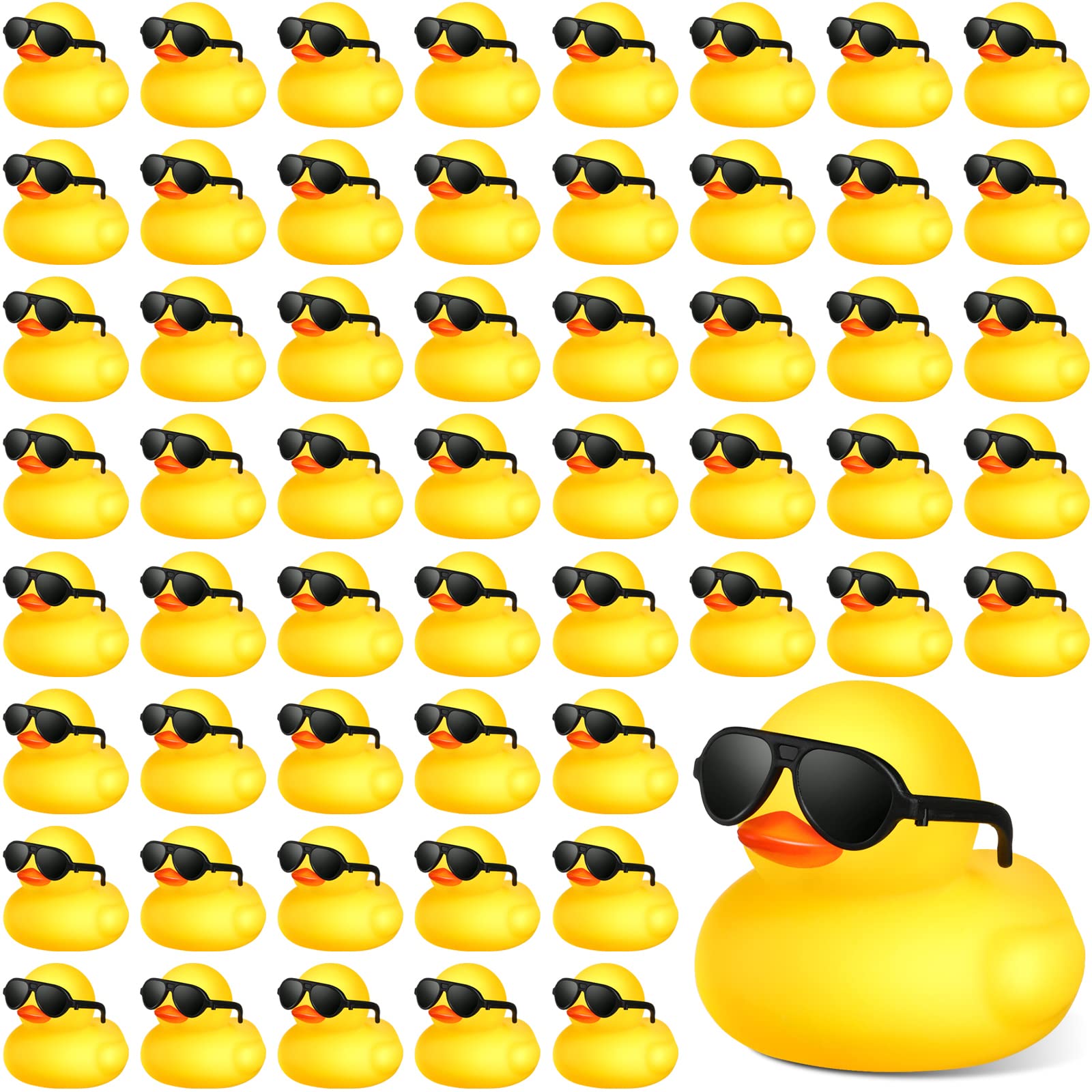 1–100 Stück gelbe Mini-Gummien – Rubber Duck Bath Bewertung und Preis
