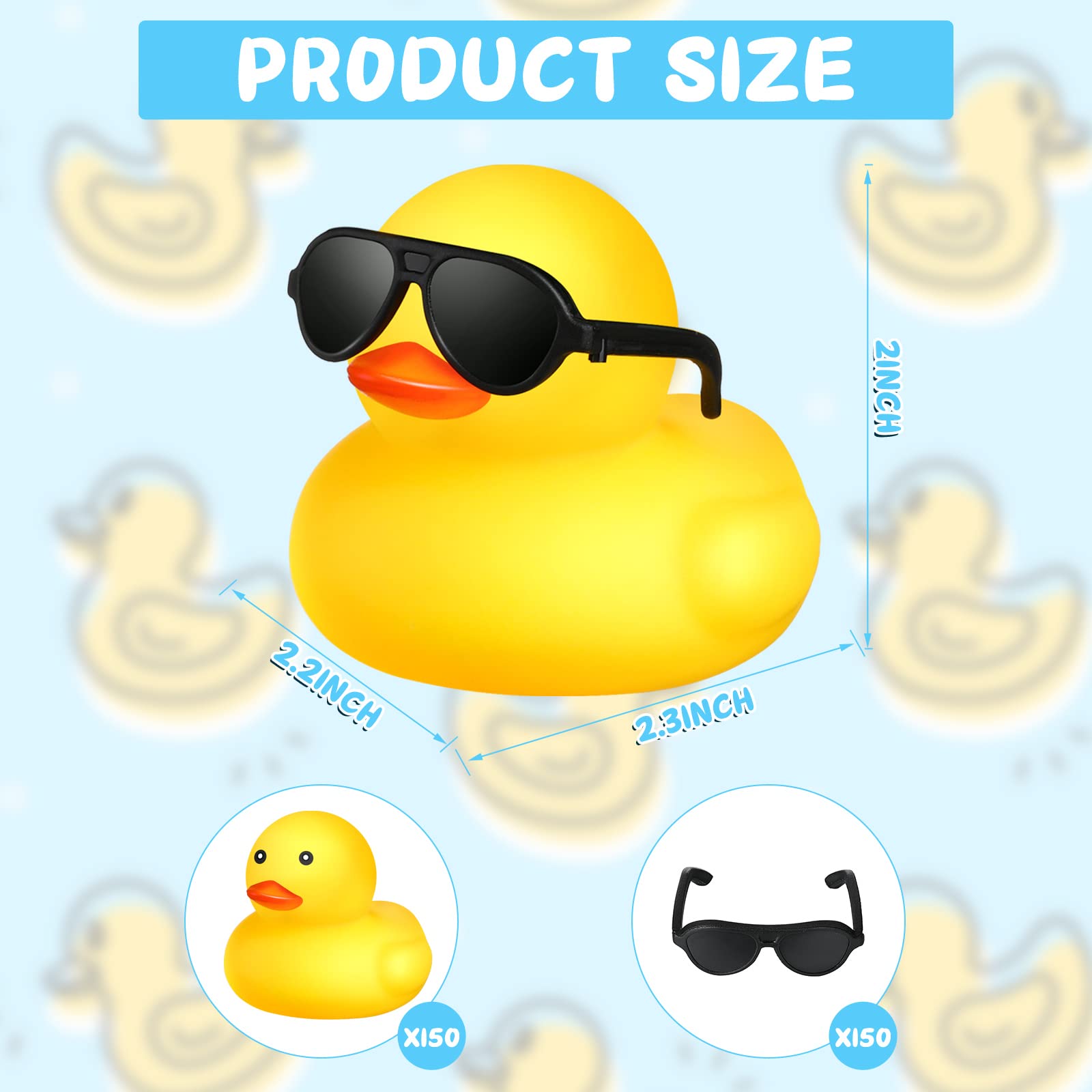 1–100 Stück gelbe Mini-Gummien – Rubber Duck Bath Bewertung und Preis
