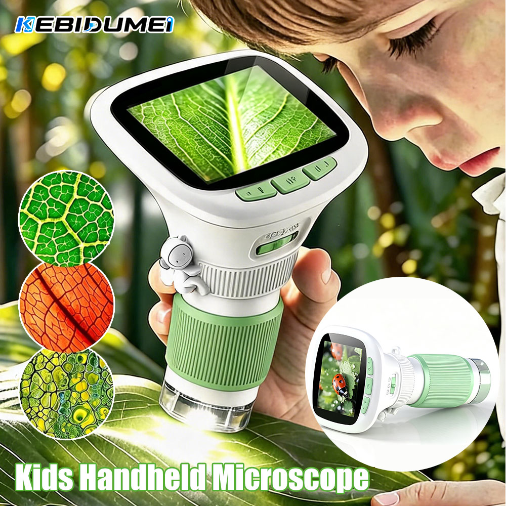 KEBIDUMEI Kinder-Handmikroskop – Toys For Kids Video Bewertung und Preis