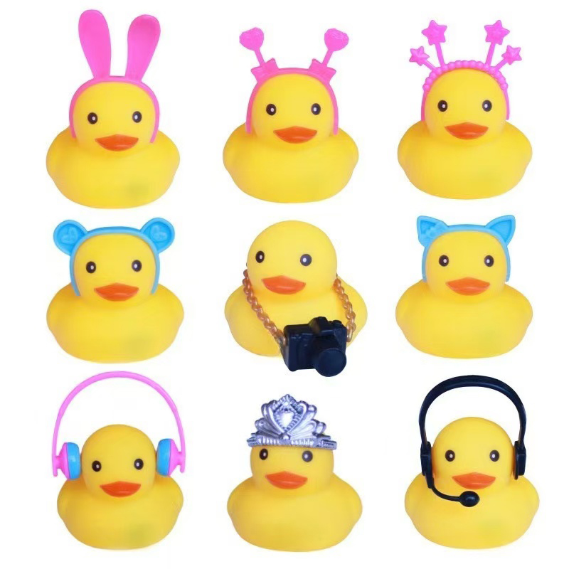 10-teiliges Gummi-Enten-Zubehö – Rubber Duck Bath Bewertung und Preis