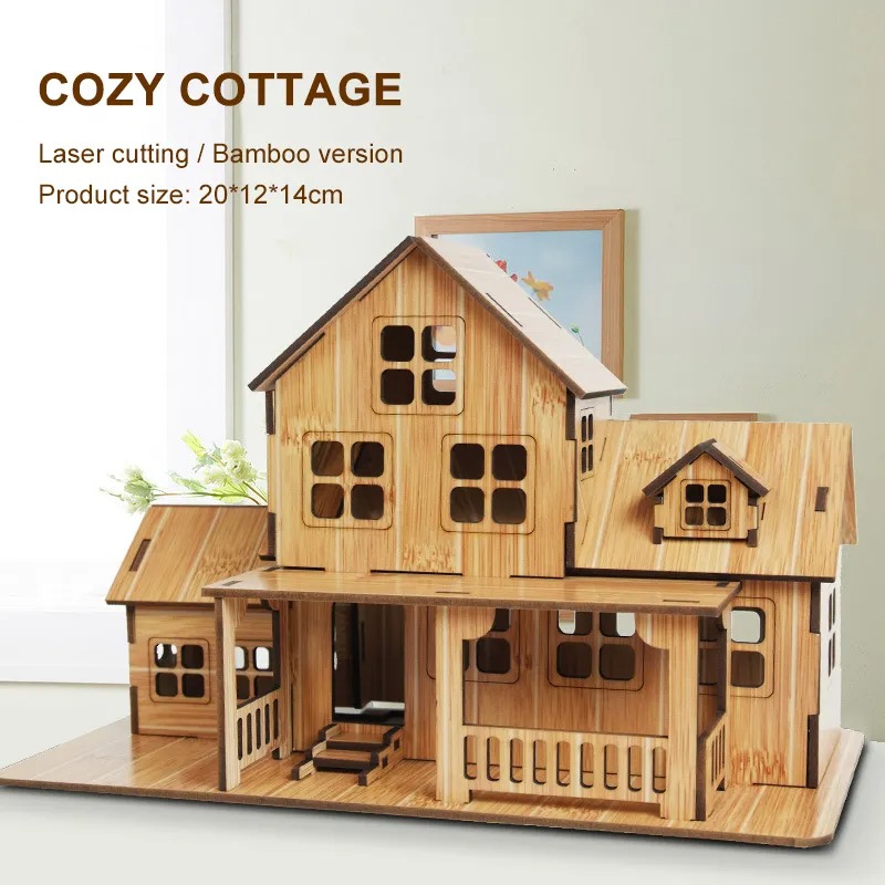 3D-Holzpuzzle-Modell: Gemütlic – Wooden Puzzle Kids Bewertung und Preis