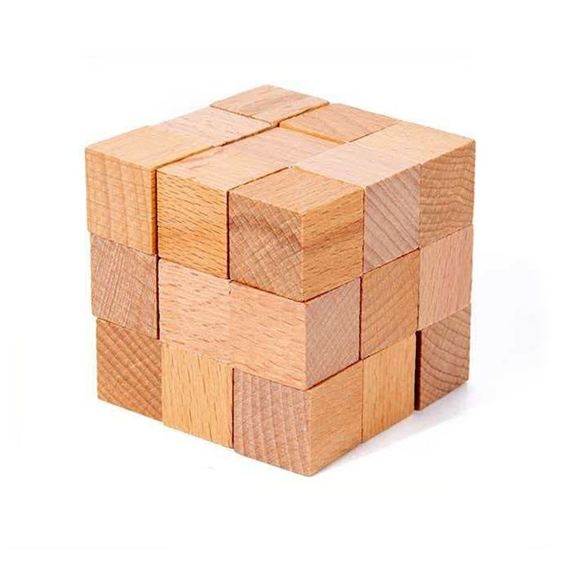 Quadratischer Schlangenwürfel  – Wooden Puzzle Kids Bewertung und Preis