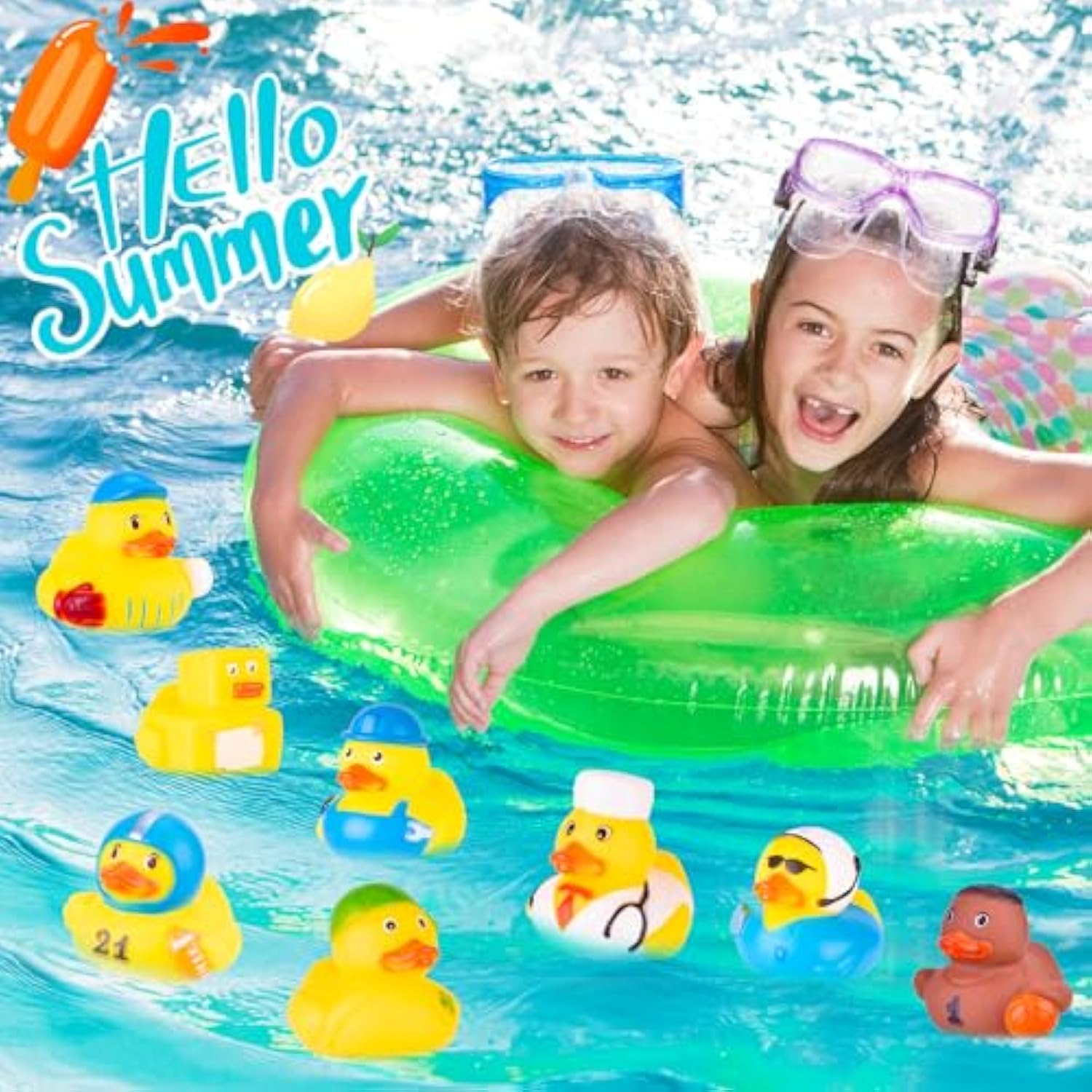 Gummienten in großen Mengen, E – Rubber Duck Bath Bewertung und Preis