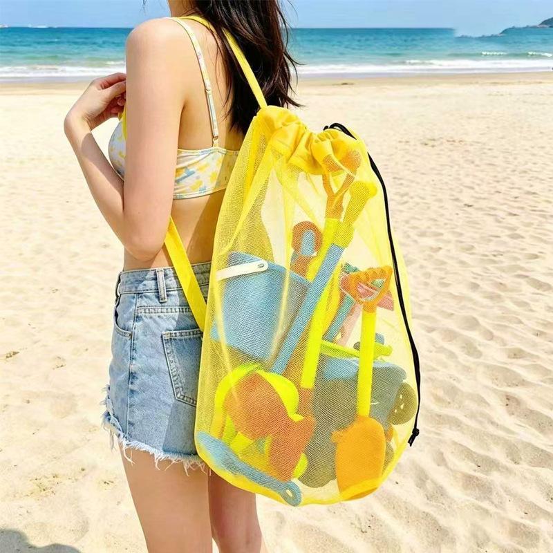 Große, tragbare Netz-Strandtas – Kids Storage Toys Bewertung und Preis