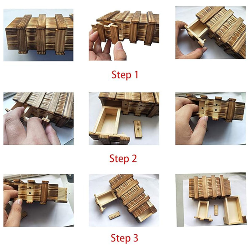 Klassisches 3D-Gehirnteaser-Ho – Wooden Puzzle Kids Bewertung und Preis