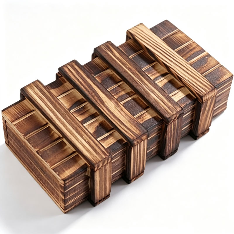 Klassisches 3D-Gehirnteaser-Ho – Wooden Puzzle Kids Bewertung und Preis