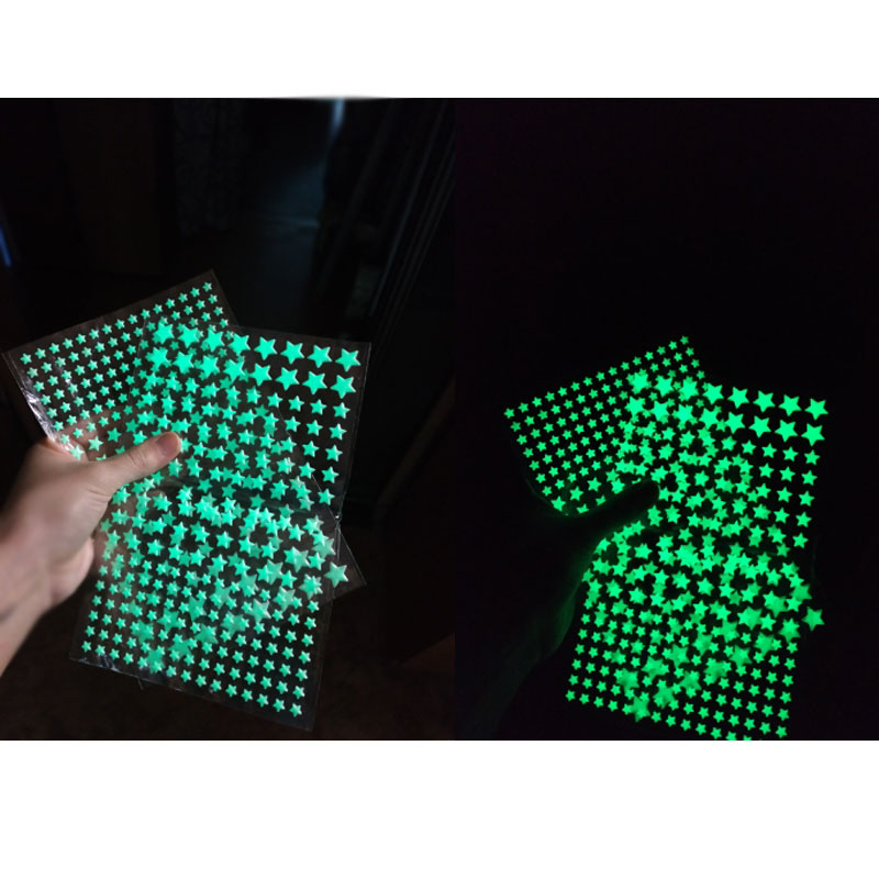 202 Teile/satz 3D Blase Sterne – Glow In Dark Stars Bewertung und Preis
