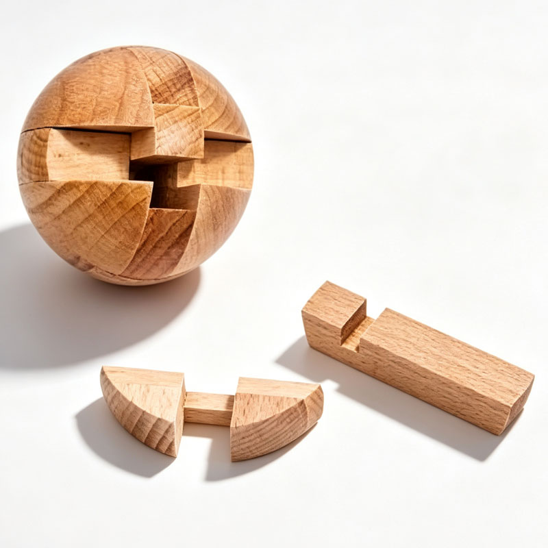 Klassisches Holzpuzzle-Ball Ma – Wooden Puzzle Kids Bewertung und Preis