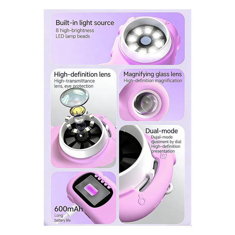 FBIL-2 2-in-1 Mikroskop für Ki – Toys For Kids Video Bewertung und Preis