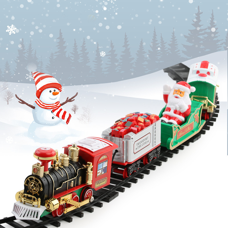 Elektrisches Weihnachtszug-Set – Toy Train Track Set Bewertung und Preis