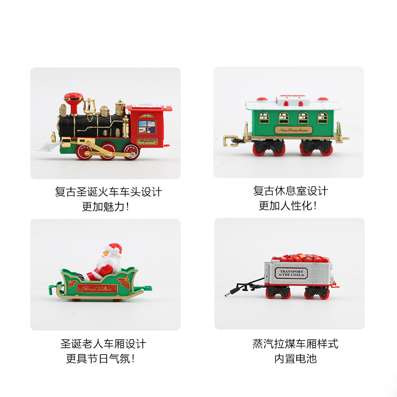 Elektrisches Weihnachtszug-Set – Toy Train Track Set Bewertung und Preis