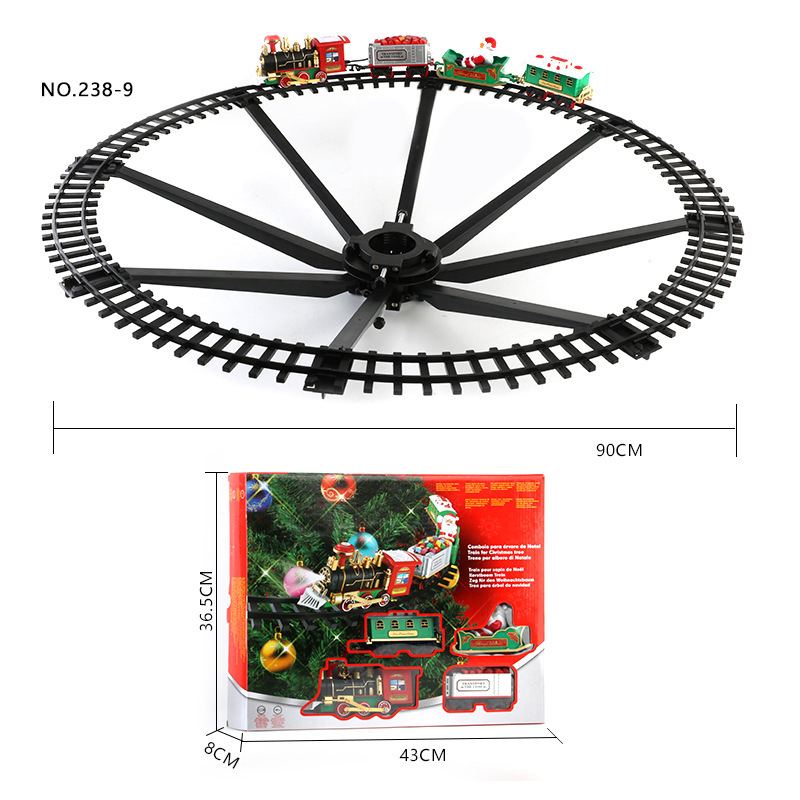 Elektrisches Weihnachtszug-Set – Toy Train Track Set Bewertung und Preis