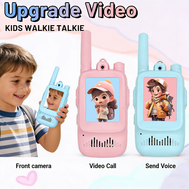 2 Stück Kinder-Video-Walkie-Ta – Toys For Kids Video Bewertung und Preis