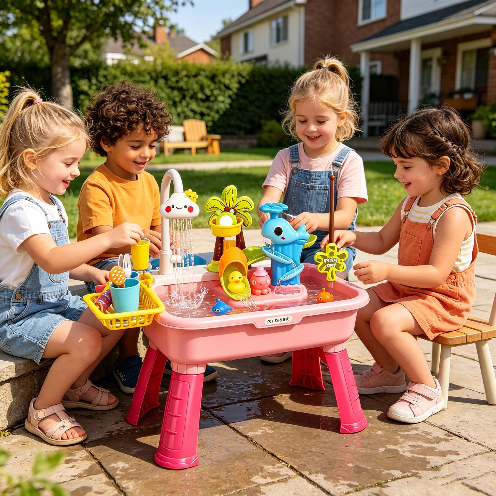 Elektrisches Spielwaschbecken  – Play Kitchen Set Bewertung und Preis