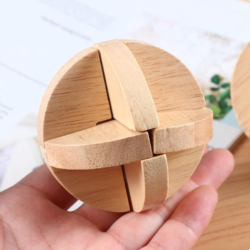 Klassische Lu-Ban-Ball-Rätsel  – Wooden Puzzle Kids Bewertung und Preis