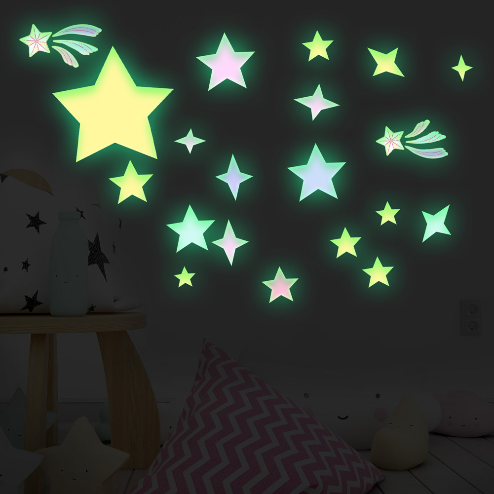 Bunte Sterne leuchtende Wandau – Glow In Dark Stars Bewertung und Preis