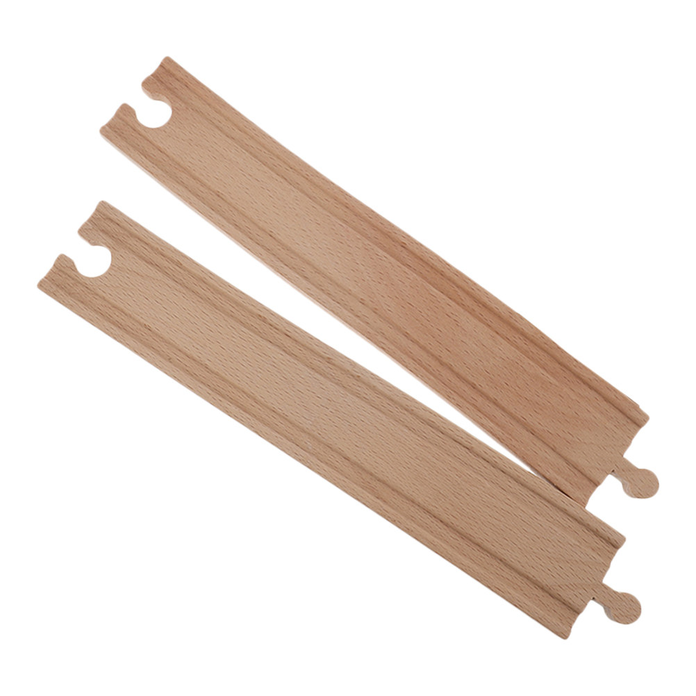 2-teiliges Holz-Eisenbahn-Set  – Toy Train Track Set Bewertung und Preis