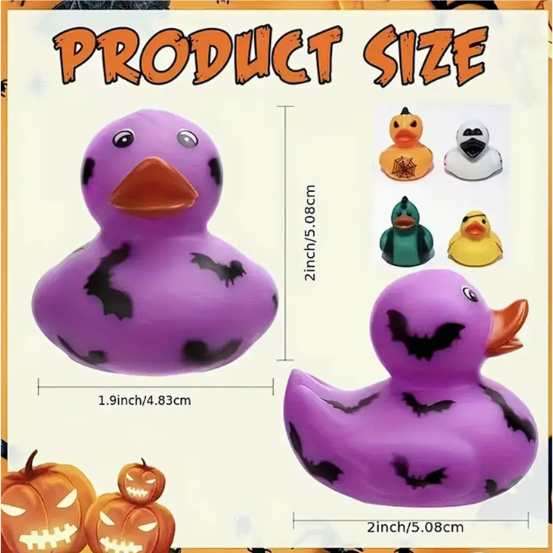 4 Stück Halloween-Gummiente, 5 – Rubber Duck Bath Bewertung und Preis