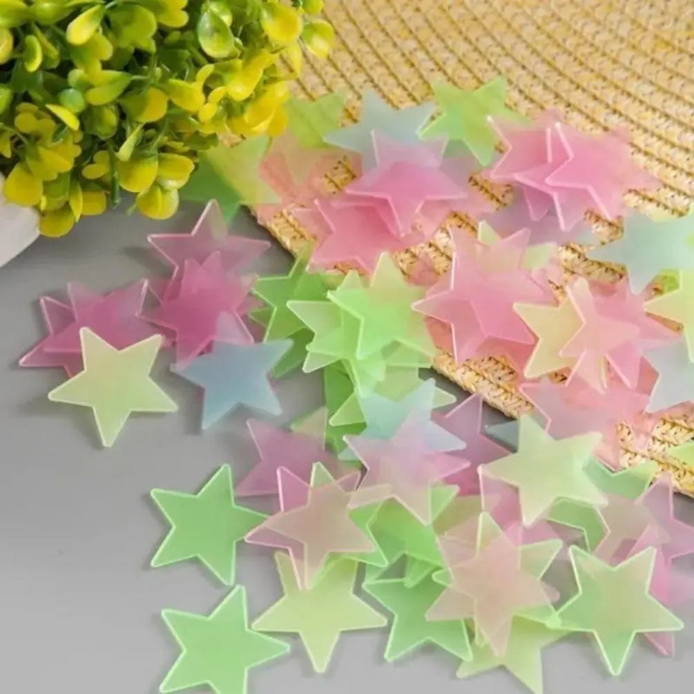 100 Stück bunte, im Dunkeln le – Glow In Dark Stars Bewertung und Preis