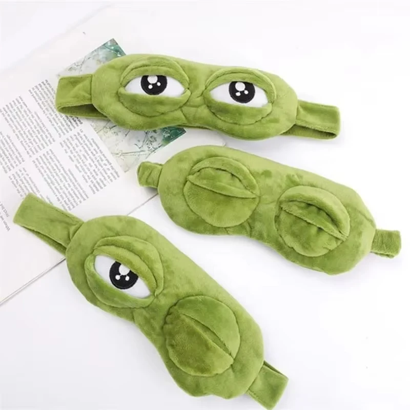 Froschförmige Augenmaske für P – Soft Plush Doll Bewertung und Preis