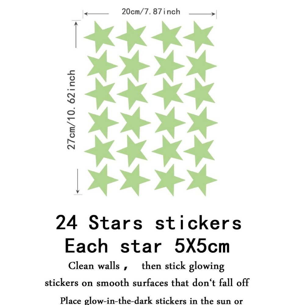 2 Stück/Set leuchtende Wandauf – Glow In Dark Stars Bewertung und Preis