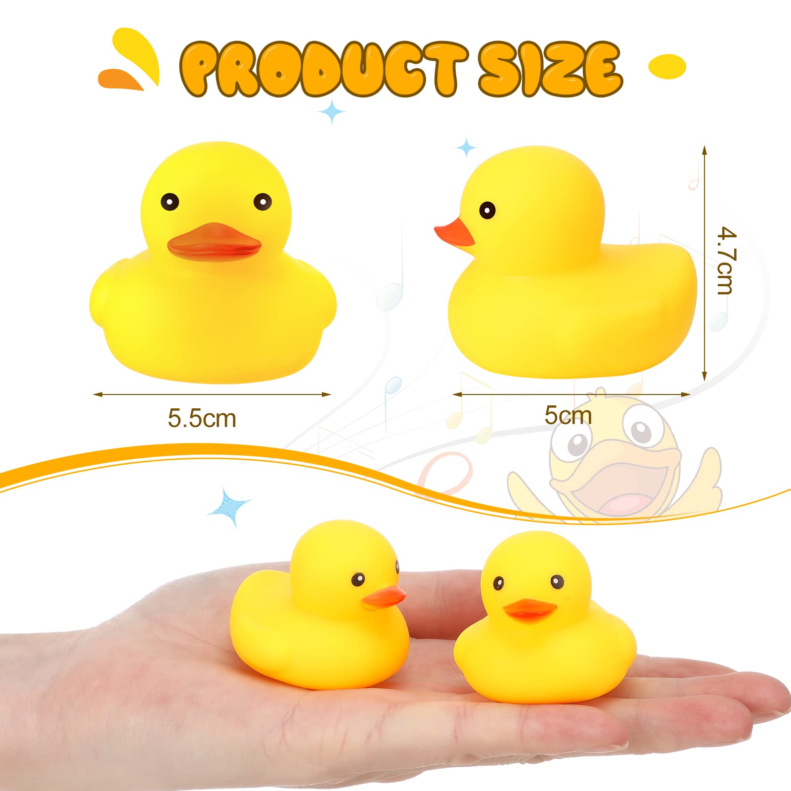 10–100 Stück bunte Gummienten, – Rubber Duck Bath Bewertung und Preis